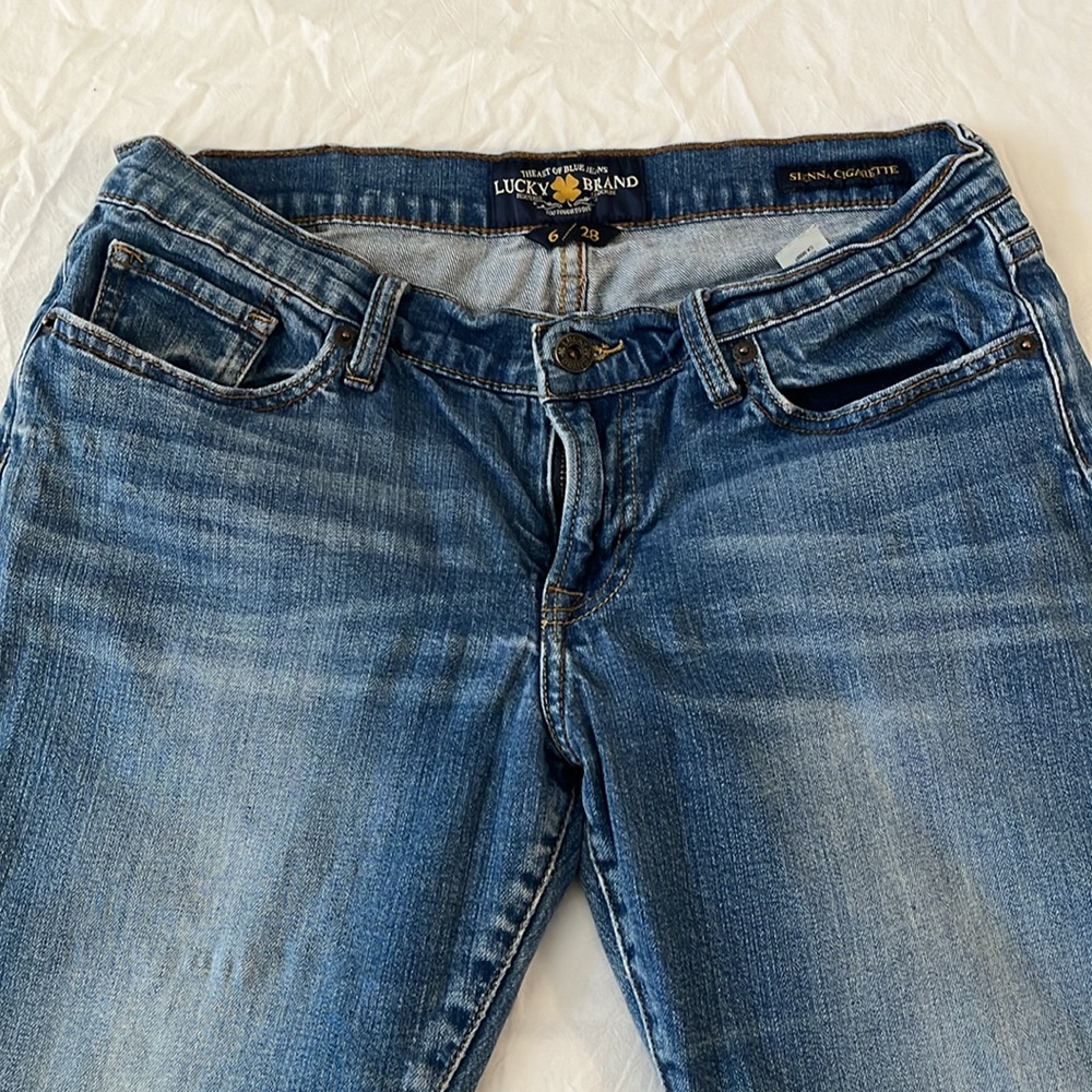 Lucky Brand Jeans Sienna Cigarette size 6/28 - Picture 2 of 8